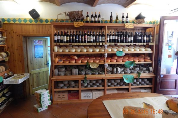 Shop in Pienza