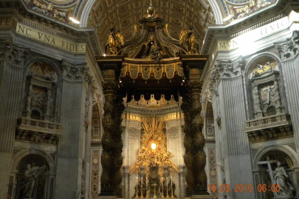 St Peter's 
Rome, Italy