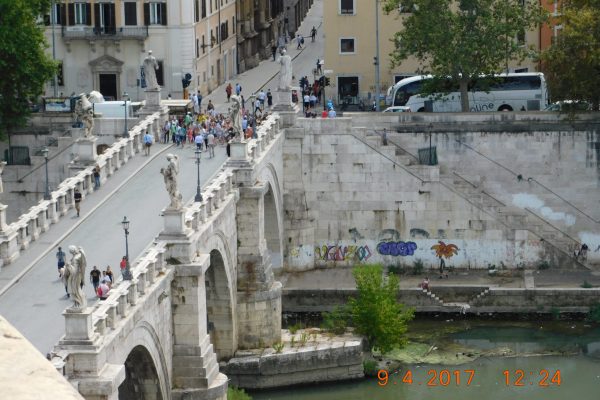 built by Hadrian 
In 134 AD